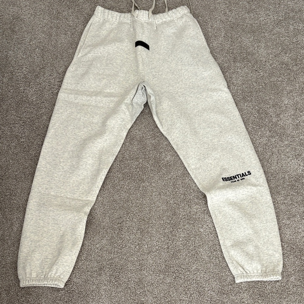 Essentials Light  oatmeal  Joggers medium 60314
